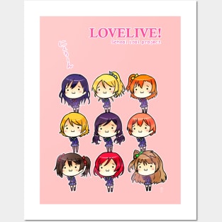 LoveLive! Muse （´・ω・｀） Posters and Art